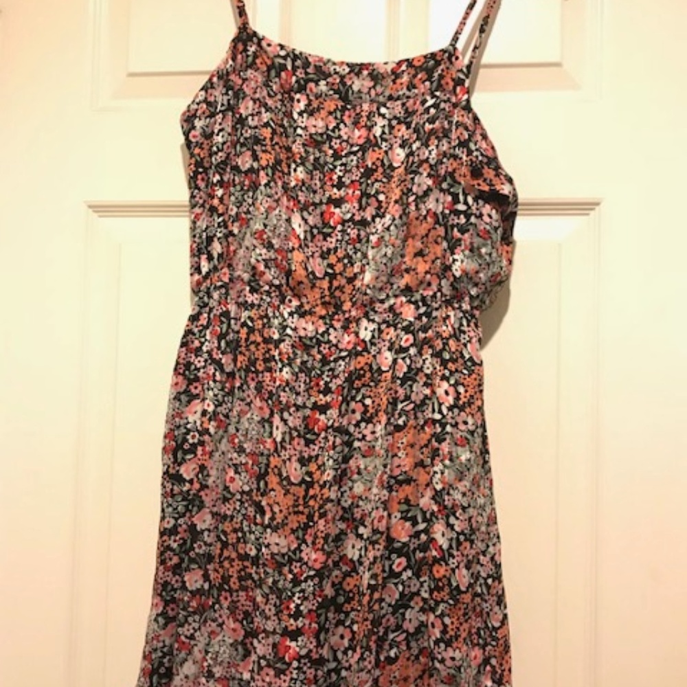 Floral Mid Thigh Dress